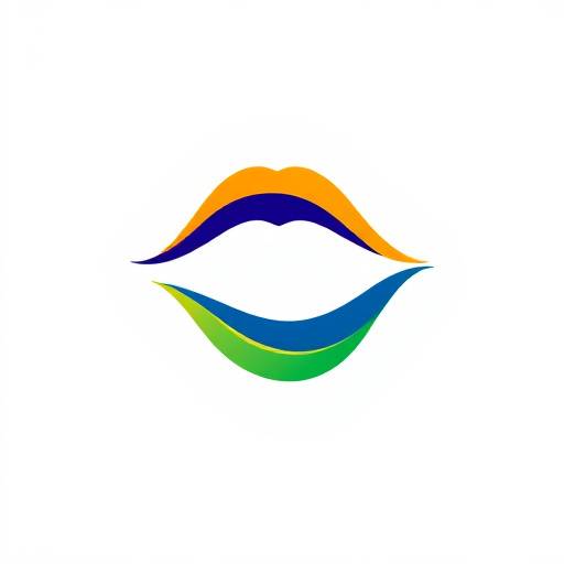 Logotipo abstrato da Eloqu√™ncia Brasileira, representando uma boca estilizada.